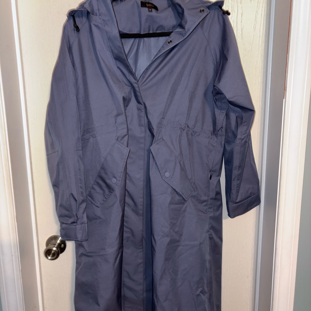 NWOT Quince Weather Proof Rain Trench Coat
